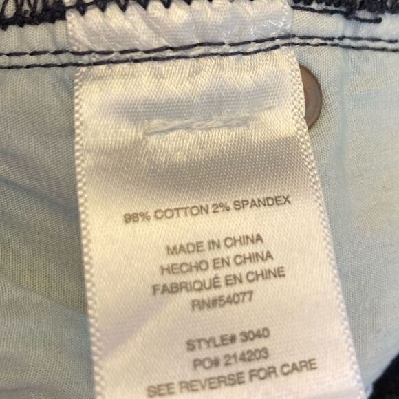 Cabi Dark Wash Knight Skinny Denim Jeans, Size 2 - Picture 7 of 7